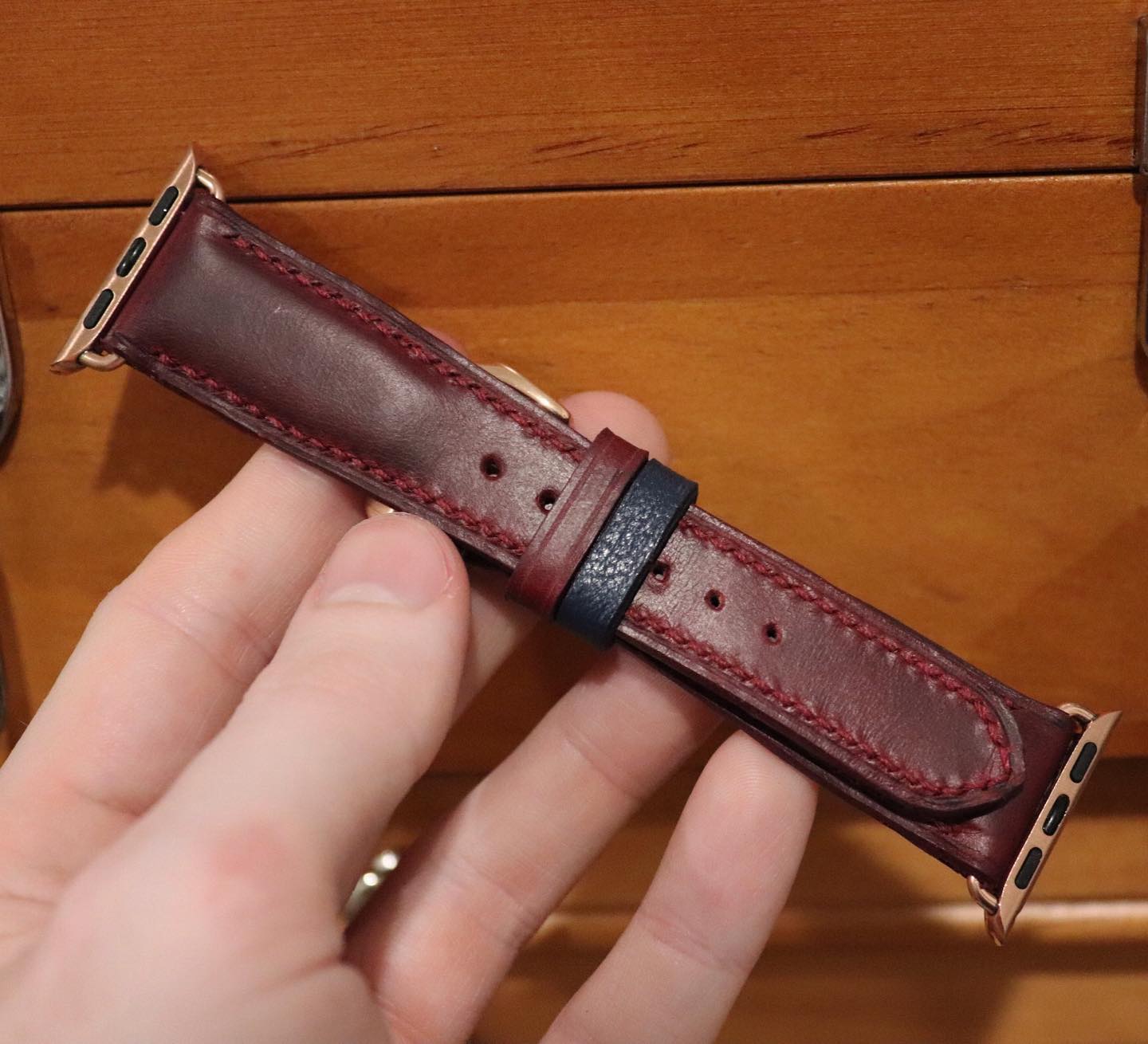 Shell Cordovan leather