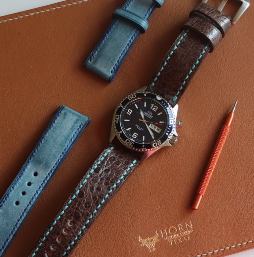 Toad leather piece