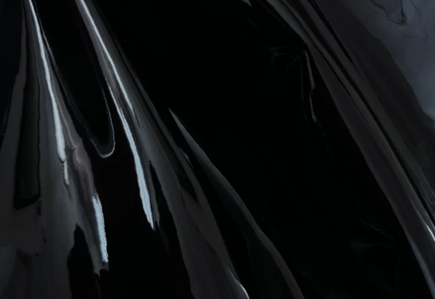 Patent leather finish
