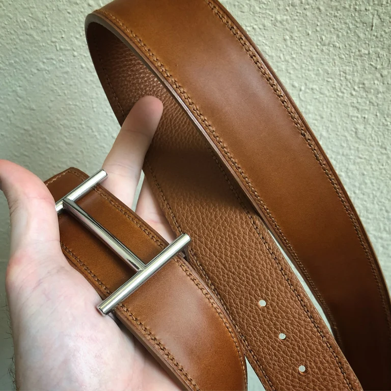 Hand stitching close-up