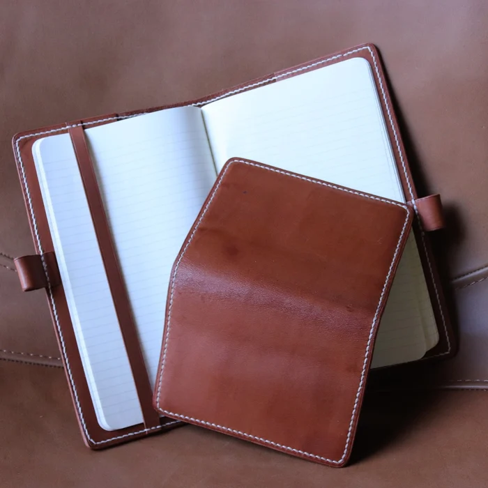 Leather journal cover
