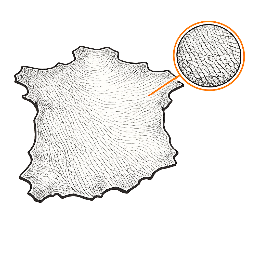 Select leather hide
