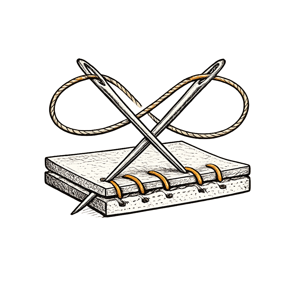 Saddle stitch
